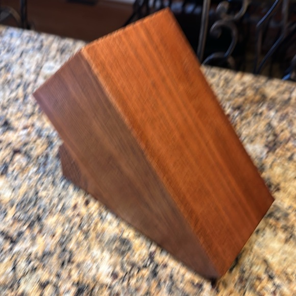 CUTCO ❤️ HOMEMAKER  +8 BlOCK IN CHERRY FINISH ( knives not included) - Picture 4 of 10